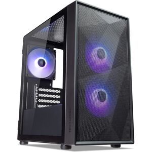 Tecware Forge M2 Mini Tower Micro-ATX ARGB Gaming PC Case - Black Tecware Forge M2 Mini Tower Micro-ATX ARGB Gaming PC Case - Black