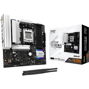 Asrock A620AM PRO RS WIFI AMD A620A DDR5 Micro-ATX Socket AM5 Motherboard Asrock A620AM PRO RS WIFI AMD A620A DDR5 Micro-ATX Socket AM5 Motherboard