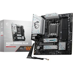 MSI AMD B650M GAMING PLUS WIFI AM5 DDR5 microATX Motherboard MSI AMD B650M GAMING PLUS WIFI AM5 DDR5 microATX Motherboard