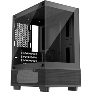 1st Player MIKU Mi2-A Tempered Glass Mid Tower Gaming Case - Black 1st Player MIKU Mi2-A Tempered Glass Mid Tower Gaming Case - Black