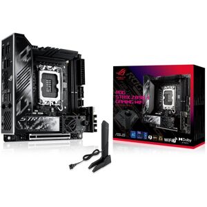 ASUS ROG STRIX Z890-I GAMING WIFI Mini-ITX LGA 1851, DDR5, PCIe 5.0, Thunderbolt 4, Wi-Fi 7 ASUS ROG STRIX Z890-I GAMING WIFI Mini-ITX LGA 1851, DDR5, PCIe 5.0, Thunderbolt 4, Wi-Fi 7