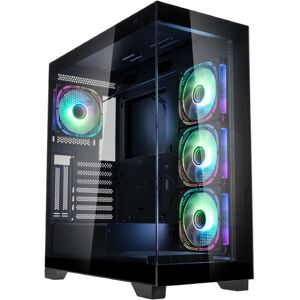 Kolink Unity Peak ARGB Midi Tower - Black - Showcase PC Case Kolink Unity Peak ARGB Midi Tower - Black - Showcase PC Case