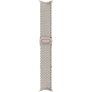 Google Pixel Watch 3 41mm Woven Band fits 137-203mm Wrists - Porcelain Google Pixel Watch 3 41mm Woven Band fits 137-203mm Wrists - Porcelain