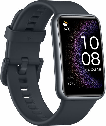 Huawei Watch Fit SE Starry Black 1.64" Smartwatch - Lightweight 21g, AMOLED Display, 100+ Workout Modes, Built-in GPS, Quick Charge