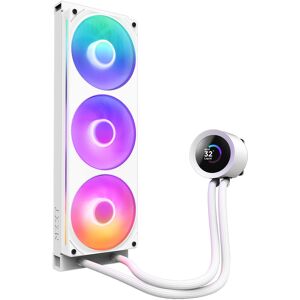NZXT Kraken Plus 360mm ARGB Intel/AMD AIO CPU Liquid Cooler w/ 1.54" LCD - White NZXT Kraken Plus 360mm ARGB Intel/AMD AIO CPU Liquid Cooler w/ 1.54" LCD - White