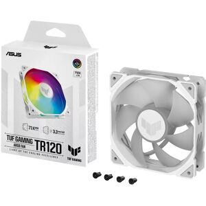 ASUS TUF Gaming TR120 ARGB Case Fan Triple Pack - White 3-Pack ASUS TUF Gaming TR120 ARGB Case Fan Triple Pack - White 3-Pack