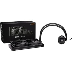 be quiet! Pure Loop 3 280mm Intel/AMD AIO Liquid CPU Cooler - Black be quiet! Pure Loop 3 280mm Intel/AMD AIO Liquid CPU Cooler - Black