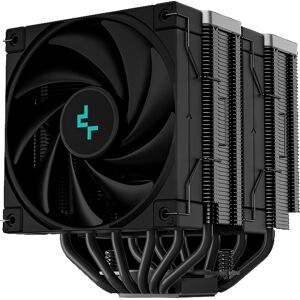 DeepCool AK620 Zero Dark CPU Cooler - Dual 120mm Fans, 6 Copper Pipes, Full Blackout, Intel & AMD DeepCool AK620 Zero Dark CPU Cooler - Dual 120mm Fans, 6 Copper Pipes, Full Blackout, Intel & AMD
