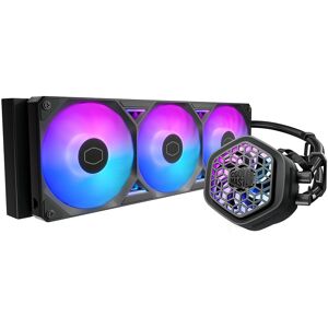 Cooler Master MasterLiquid 360 Atmos II VRM Fan AIO Liquid CPU Cooler - Black Cooler Master MasterLiquid 360 Atmos II VRM Fan AIO Liquid CPU Cooler - Black