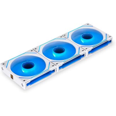 LIAN LI UNI SL120 INF 120mm ARGB Fan - White Triple Pack with Controller LIAN LI UNI SL120 INF 120mm ARGB Fan - White Triple Pack with Controller