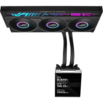 ASUS ROG Strix SLC IV 360 ARGB LCD Display All-in-One Liquid CPU Cooler - Black ASUS ROG Strix SLC IV 360 ARGB LCD Display All-in-One Liquid CPU Cooler - Black