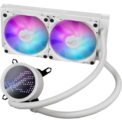 ASUS ROG Ryuo III 240 ARGB White Edition Processor Liquid Cooling Kit ASUS ROG Ryuo III 240 ARGB White Edition Processor Liquid Cooling Kit