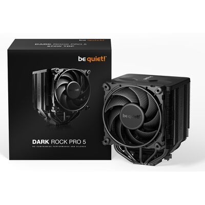 Be Quiet! Dark Rock Pro 5 6-Pole Fan Motor Technology 4-pin PWM CPU Cooler Be Quiet! Dark Rock Pro 5 6-Pole Fan Motor Technology 4-pin PWM CPU Cooler