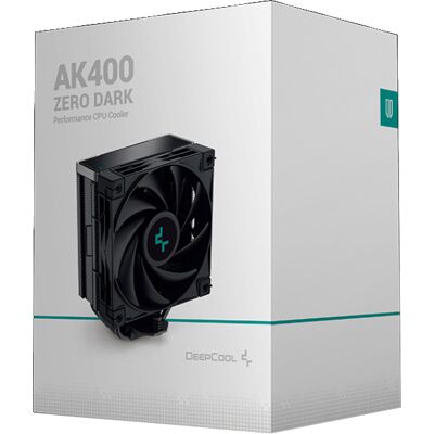 DeepCool AK400 Zero Dark Fluid Dynamic Bearing CPU Air Coolers DeepCool AK400 Zero Dark Fluid Dynamic Bearing CPU Air Coolers