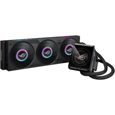 ASUS ROG Strix LC IV 360 ARGB LCD Display All-in-One Liquid CPU Cooler - Black ASUS ROG Strix LC IV 360 ARGB LCD Display All-in-One Liquid CPU Cooler - Black