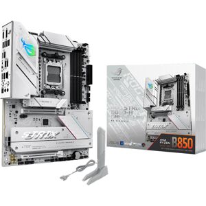 ASUS White B850-A Gaming WiFi Motherboard - AMD Ryzen DDR5 ASUS White B850-A Gaming WiFi Motherboard - AMD Ryzen DDR5