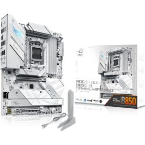 ASUS ROG STRIX B850-A GAMING WIFI7 NEO DDR5 ATX Socket AM5 Motherboard - White ASUS ROG STRIX B850-A GAMING WIFI7 NEO DDR5 ATX Socket AM5 Motherboard - White