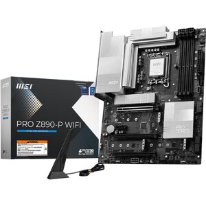 PRO Z890-P WIFI MSI Intel DDR5 PCIe 5.0 ATX Motherboard - AI Engine Optimised & Frozr Cooling PRO Z890-P WIFI MSI Intel DDR5 PCIe 5.0 ATX Motherboard - AI Engine Optimised & Frozr Cooling