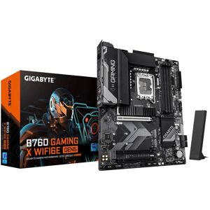 GIGABYTE B760 GAMING X WIFI6E GEN5 Intel B760 Express ATX LGA 1700 Motherboard GIGABYTE B760 GAMING X WIFI6E GEN5 Intel B760 Express ATX LGA 1700 Motherboard