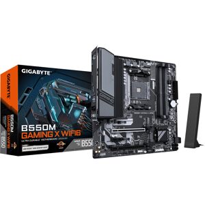 GIGABYTE B550M GAMING X WIFI6 AMD B550 Micro ATX Socket AM4 Motherboard GIGABYTE B550M GAMING X WIFI6 AMD B550 Micro ATX Socket AM4 Motherboard