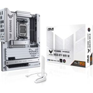 ASUS TUF GAMING B850-BTF WIFI W AMD B850 Socket AM5 ATX Motherboard - White ASUS TUF GAMING B850-BTF WIFI W AMD B850 Socket AM5 ATX Motherboard - White