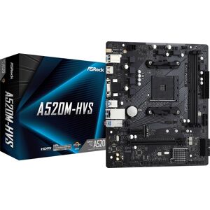 Asrock A520M-HVS DDR4 mATX AM5 Motherboard Ryzen 3000-5000 Support DDR4 4733+ OC Ultra M.2 PCIe 3.0 Asrock A520M-HVS DDR4 mATX AM5 Motherboard Ryzen 3000-5000 Support DDR4 4733+ OC Ultra M.2 PCIe 3.0