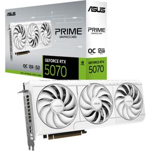 ASUS Geforce RTX 5070 Prime 12GB OC Graphics Card - White ASUS Geforce RTX 5070 Prime 12GB OC Graphics Card - White