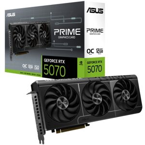 ASUS PRIME RTX 5070 OC 12GB GPU - DLSS 4, Axial-Tech Cooling, SFF-Ready, Ray Tracing Power ASUS PRIME RTX 5070 OC 12GB GPU - DLSS 4, Axial-Tech Cooling, SFF-Ready, Ray Tracing Power