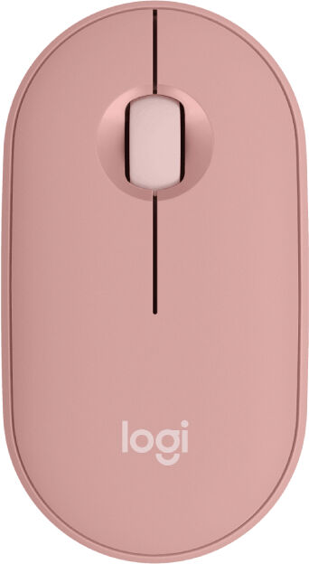 Logitech Pebble 2 M350s Wireless Mouse - Pink EasySwitch Up to 3 Devices Bluetooth & 2.4GHz 24-Month Battery Life