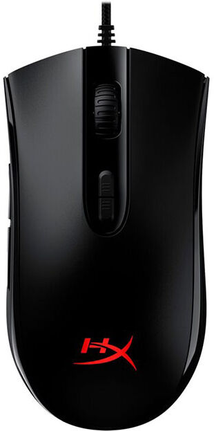 HP HyperX Pulsefire Core 4P4F8AA Gaming Mouse - Black, 6200DPI, RGB Lighting, 20M Clicks, NGENUITY Programmable