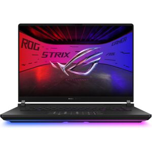 ASUS ROG Strix SCAR 16 Intel Core Ultra 9 275HX 64GB RAM 1TB SSD RTX 5080 16" Windows 11 Home Gaming Laptop ASUS ROG Strix SCAR 16 Intel Core Ultra 9 275HX 64GB RAM 1TB SSD RTX 5080 16" Windows 11 Home Gaming Laptop