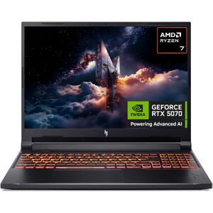 Acer Nitro V 16 V16 AI ANV16-42 AMD Ryzen 7 260 16GB RAM 1TB SSD RTX 5070 16" Windows 11 Home Gaming Laptop Acer Nitro V 16 V16 AI ANV16-42 AMD Ryzen 7 260 16GB RAM 1TB SSD RTX 5070 16" Windows 11 Home Gaming Laptop