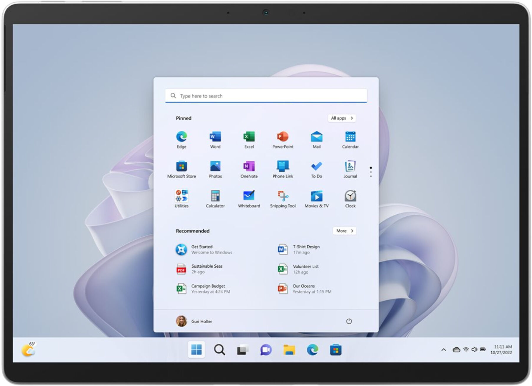 Microsoft Surface Pro 9 Intel Core i7-1255U 16GB Ram 512GB SSD 13" Full HD+ Tablet - Platinum