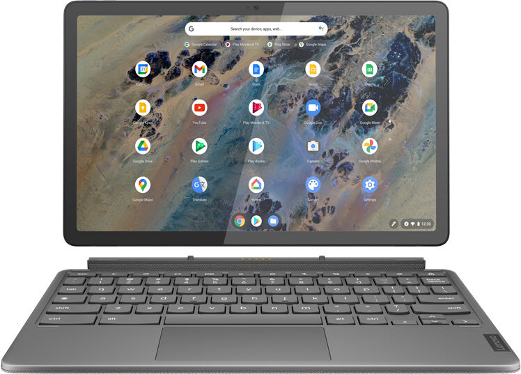 Lenovo IdeaPad Duet 3 82T60026UK - 11" 2K Touchscreen 2-in-1 Chromebook with Detachable Keyboard & Stylus Support