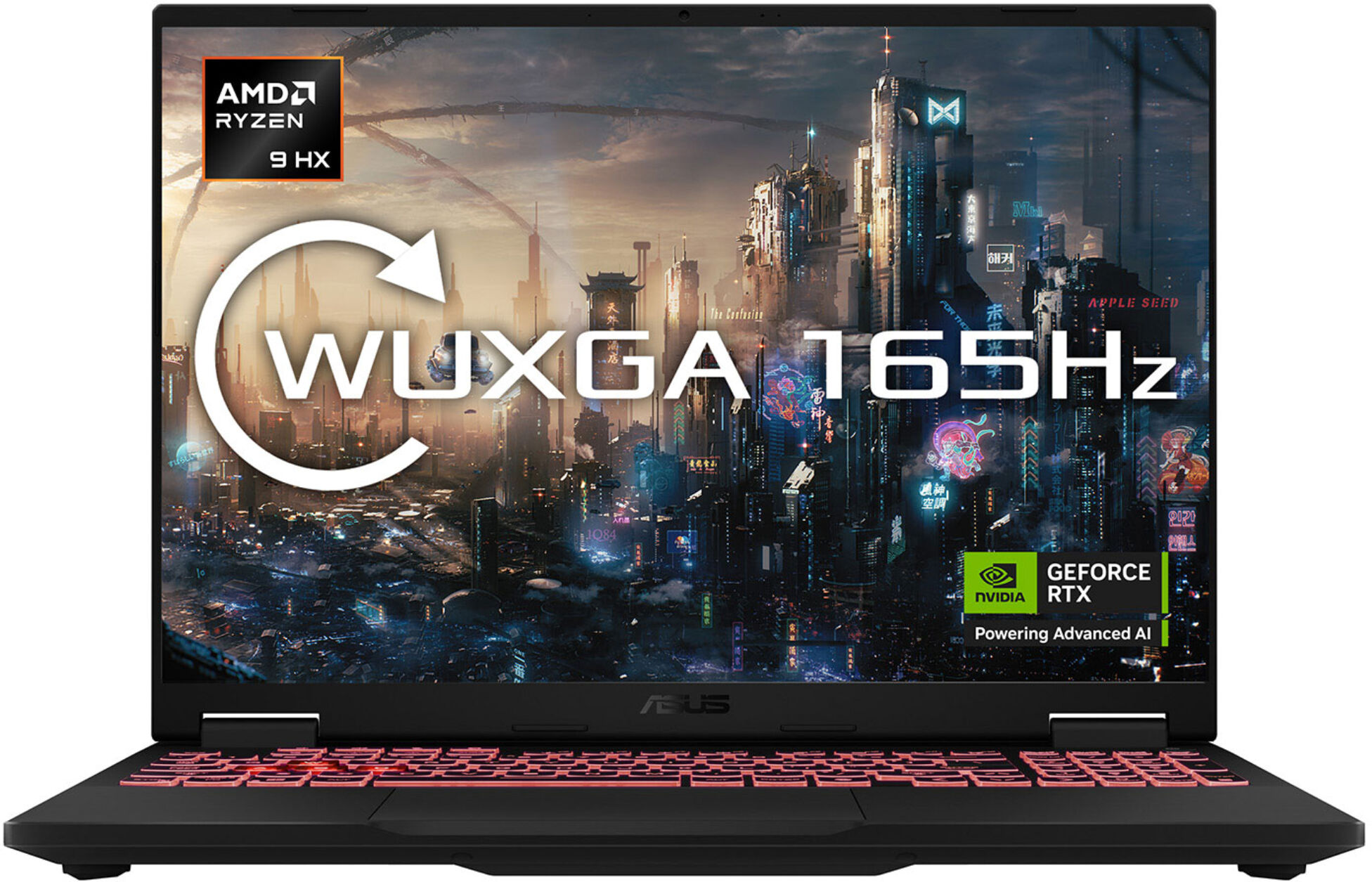 ASUS TUF Gaming A16 (2025) FA608PM-RV009W AMD Ryzen AI 9 8940HX 16GB RAM 1TB SSD RTX 5060 16" Windows 11 Home Laptop