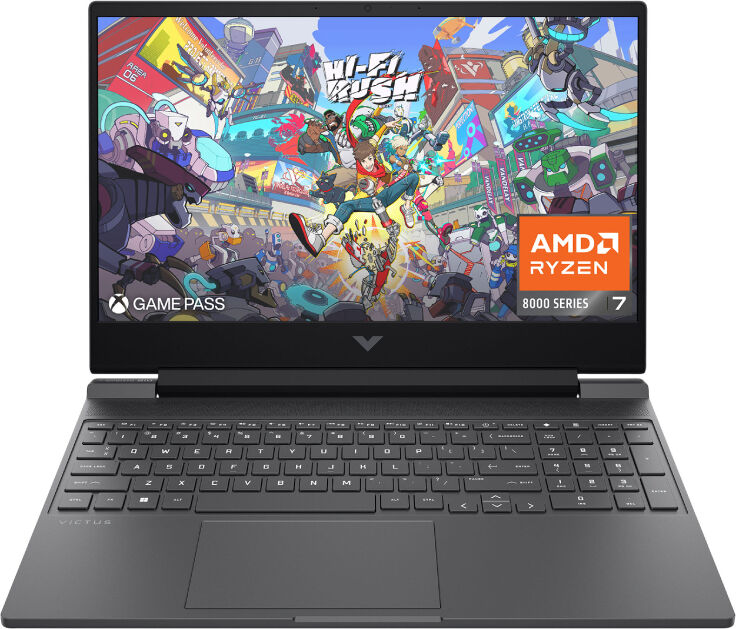 HP Victus 15.6" Ryzen 7 Gaming Laptop, 16GB RAM, 512GB SSD, 144Hz Display