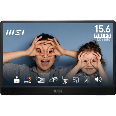 MSI PRO MP161 E2U 15.6" IPS Full HD 60 Hz 4ms USB-C Portable Monitor MSI PRO MP161 E2U 15.6" IPS Full HD 60 Hz 4ms USB-C Portable Monitor