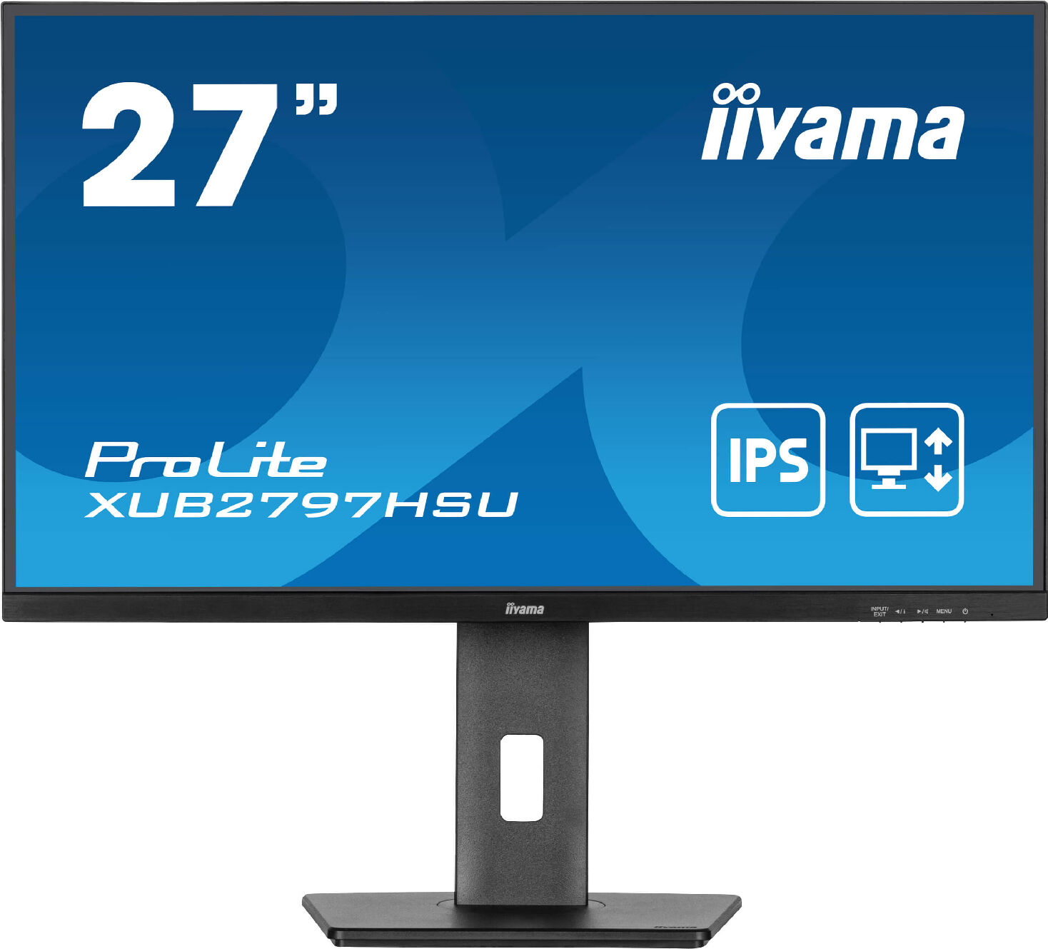 iiyama ProLite XUB2797HSU 27" IPS Full HD 100Hz Height Adjustable Monitor with 5 Year warranty