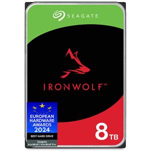 Seagate IronWolf 8TB NAS Hard Drive ST8000VN004 – Tough, Ready, Scalable, 24x7 Performance, CMR Technology, 3-Year Warranty Seagate IronWolf 8TB NAS Hard Drive ST8000VN004 – Tough, Ready, Scalable, 24x7 Performance, CMR Technology, 3-Year Warranty