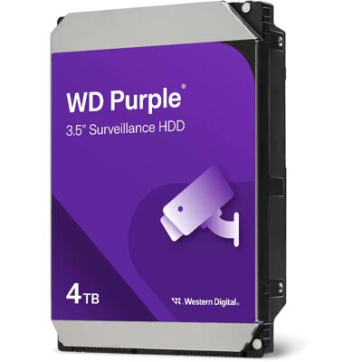 Western Digital Purple 4TB 3.5" SATA III 5400 RPM Internal Hard Drive Western Digital Purple 4TB 3.5" SATA III 5400 RPM Internal Hard Drive
