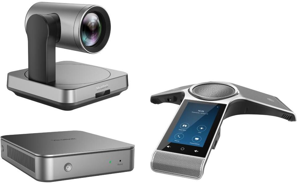 Yealink ZVC640-C0-A00 4K UHD Zoom Rooms Certified Video Conference Kit with PTZ Camera & Mini-PC
