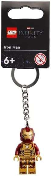 Lego Marvel Super Heroes Iron Man Keyring 854240