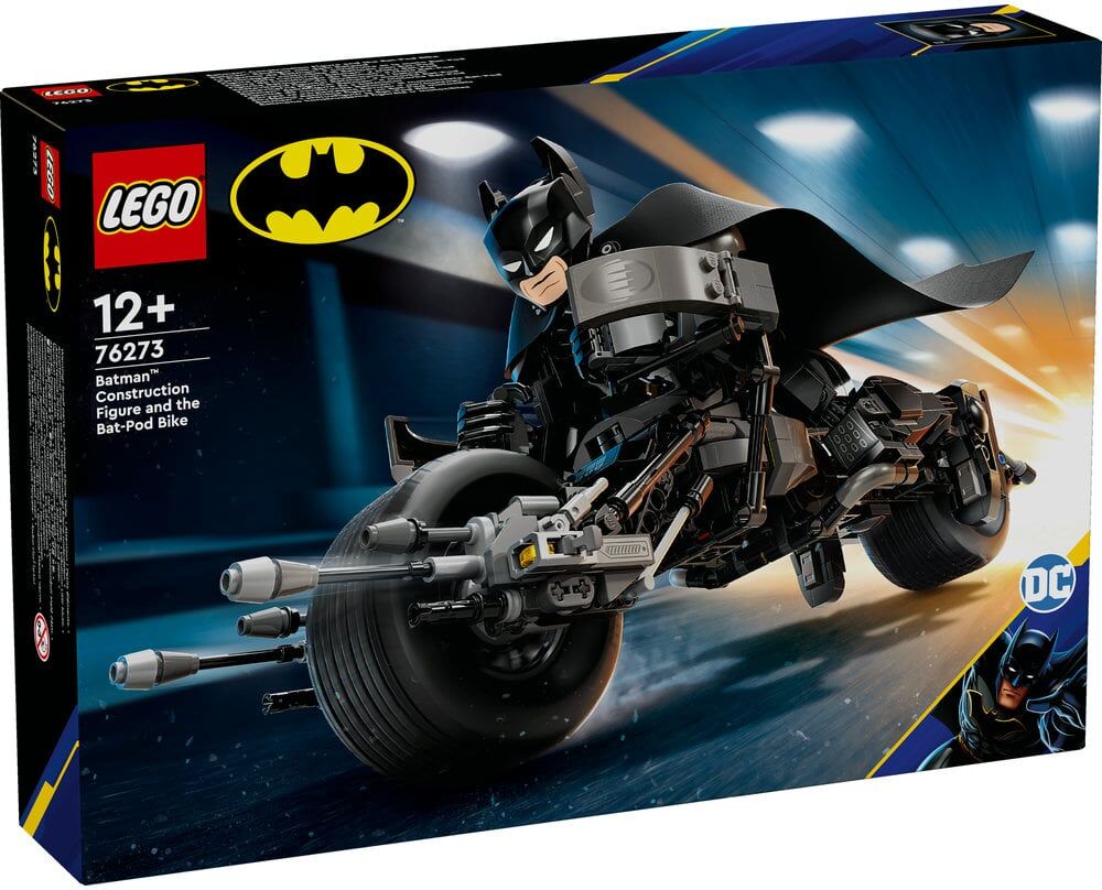 Lego DC Batman: Batman Construction Figure & the Bat-Pod Bike 76273
