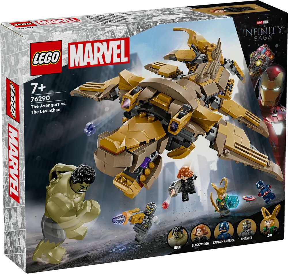 Lego Marvel The Avengers vs. The Leviathan Playset 76290