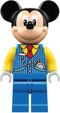 Lego Disney Train Conductor Mickey Mouse Minifigure from 43212