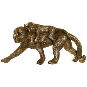 Decorative modern colonial figurine in resin DKD Home Decor Doré One size Decorative modern colonial figurine in resin DKD Home Decor Doré One size