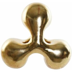 Decorative abstract resin figurine DKD Home Decor Doré One size Decorative abstract resin figurine DKD Home Decor Doré One size