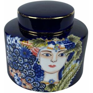 Face porcelain vase DKD Home Decor Bleu One size Face porcelain vase DKD Home Decor Bleu One size