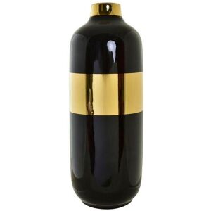 Modern porcelain vase DKD Home Decor Noir One size Modern porcelain vase DKD Home Decor Noir One size