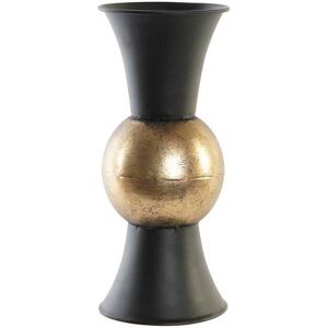 Metal vase DKD Home Decor Vintage Noir One size Metal vase DKD Home Decor Vintage Noir One size